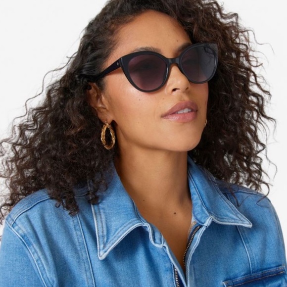 Kate Spade Samantha Black Sunglasses
